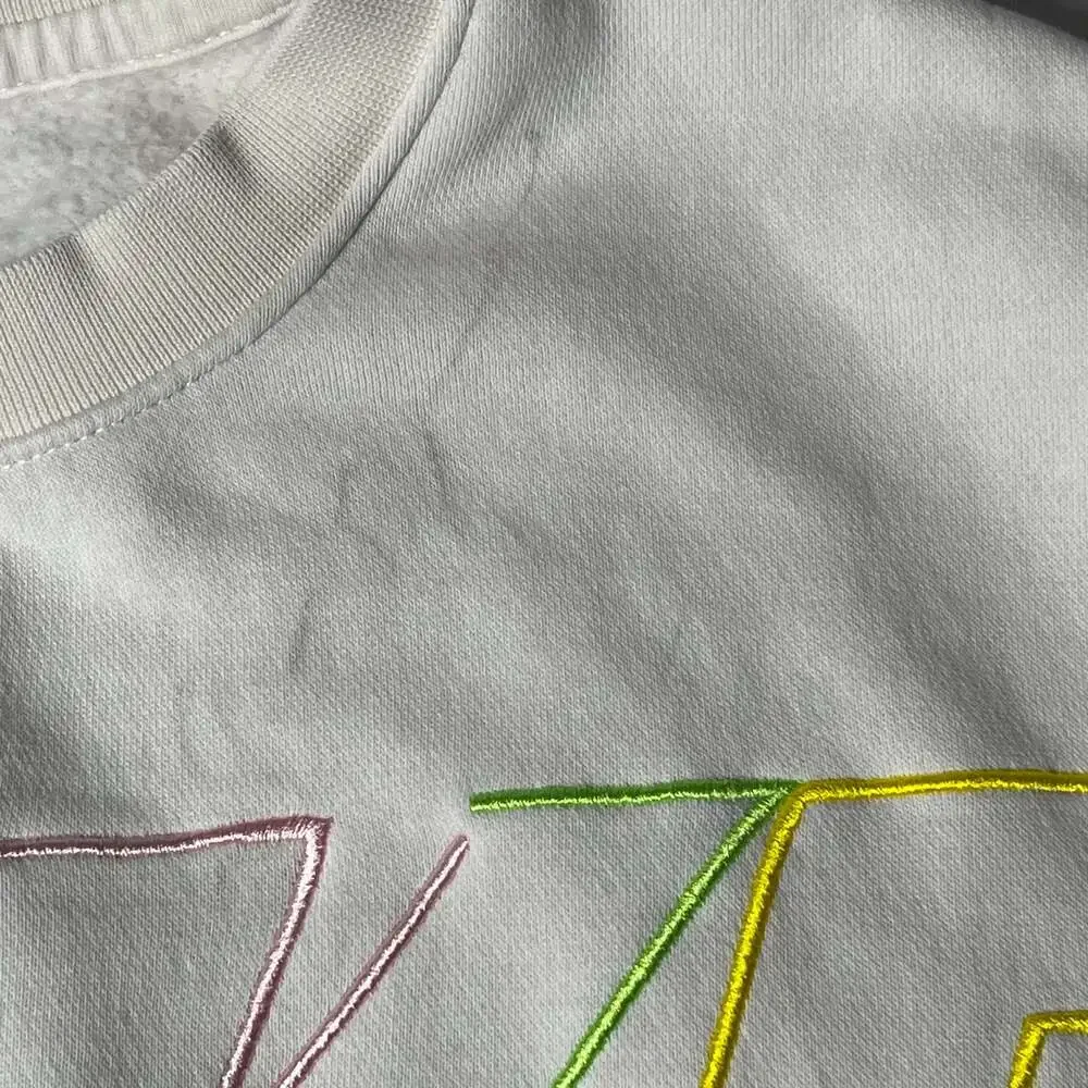 Nike Size Large Men's NIKE CREW MULTICOLOR SWEATSHIRT - Picture 3 of 6